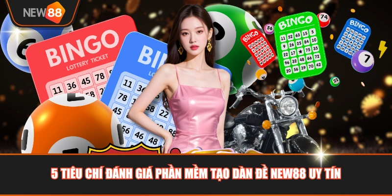 5 tiêu chí đánh giá phần mềm tạo dàn đề NEW88 uy tín