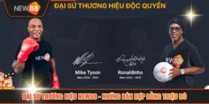 Đại Sứ Thương Hiệu NEW88 - Những Bản Hợp Đồng Triệu Đô