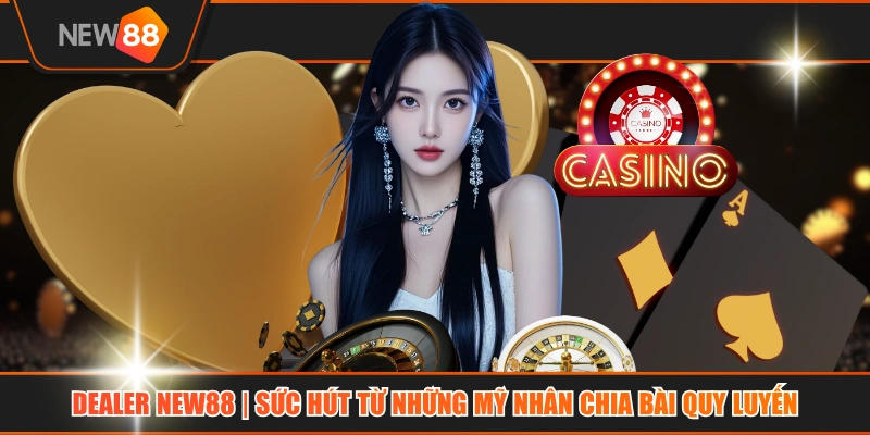 Dealer NEW88 | Sức Hút Từ Những Mỹ Nhân Chia Bài Quy Luyến