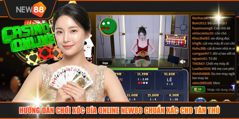 Hướng Dẫn Chơi Xóc Đĩa Online NEW88 Chuẩn Xác Cho Tân Thủ